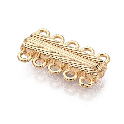 Brass Magnetic Clasps KK-Q074-03G-1
