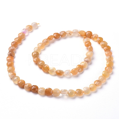 Natural Yellow Aventurine Beads Strands LS-G-L538-019A-1
