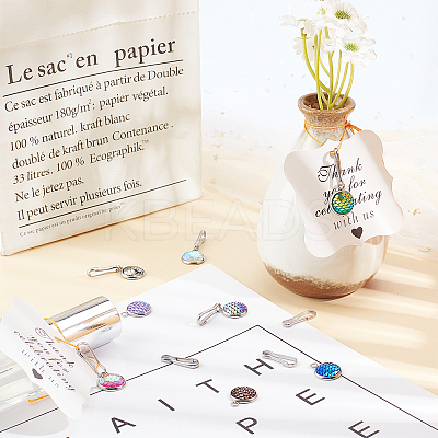 8 Styles 16Pcs DIY Keychain Making Kits DIY-SC0016-37-1