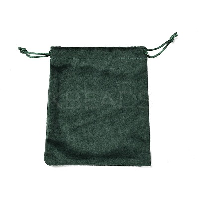 Velvet Jewelry Drawstring Storage Pouches ABAG-P013-02D-05-1