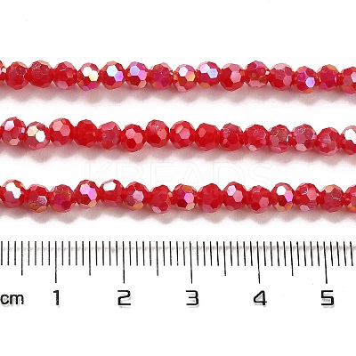 Opaque Glass Beads Stands EGLA-A035-P4mm-B16-1