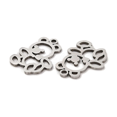 Non-Tarnish 201 Stainless Steel Pendants STAS-E200-02P-1