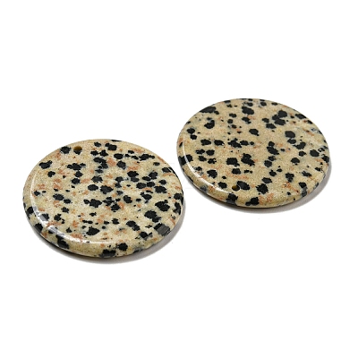 Natural Dalmatian Jasper Pendants G-B071-01K-1