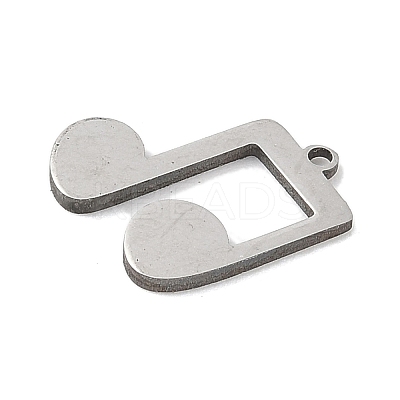 201 Stainless Steel Charms STAS-S174-02P-1