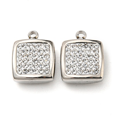 304 Stainless Steel Pendants STAS-L022-153P-1