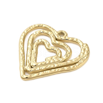 304 Stainless Steel Pendants STAS-U023-01G-1