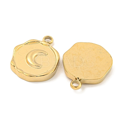 Ion Plating(IP) 304 Stainless Steel Charms STAS-A099-05G-1