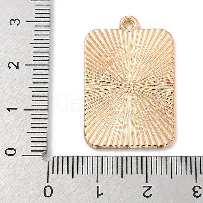 Tarot Alloy Enamel Pendants ENAM-A008-47KCG-03-1