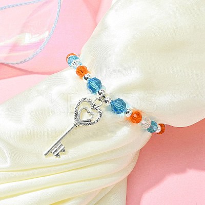 Glass Beaded Curtain Tiebacks Clips AJEW-BA00121-03-1