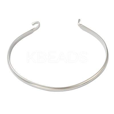 Non-Tarnish 304 Stainless Steel Cuff Bangle Making LS-STAS-H154-01P-1