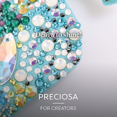 Preciosa® Crystal Hotfix Flatback Stones Y-PRC-HSS12-10020-1