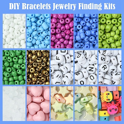 DIY Bracelets Jewelry Finding Kits DIY-FS0007-83-1