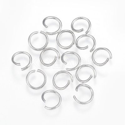 Tarnish Resistant 304 Stainless Steel Open Jump Rings LS-A-STAS-F110-02P-1