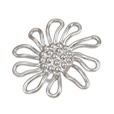 304 Stainless Steel Cuff Rings for Women LS-RJEW-L133-01P-1