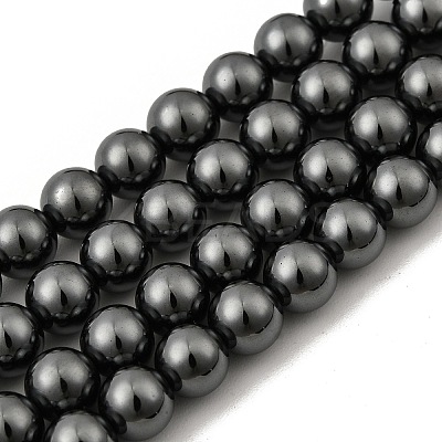 Non-magnetic Synthetic Hematite Beads Strands G-E133-4C-1