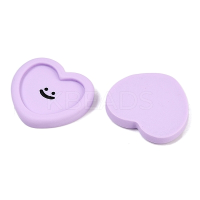 Smiling Face Resin Cabochons CRES-S372-01A-1
