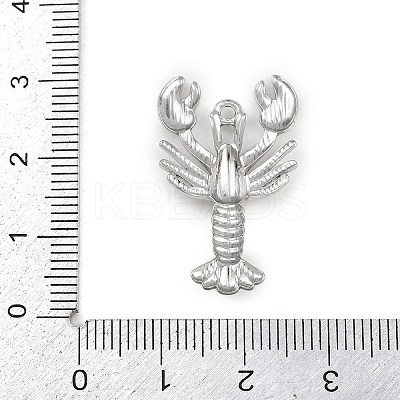 Marine Animal 304 Stainless Steel Pendants STAS-K287-07A-P-1