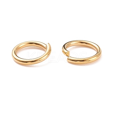 304 Stainless Steel Open Jump Rings STAS-G098-01G-1