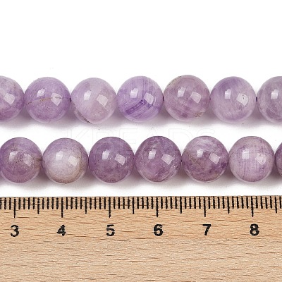 Natural Lavender Amethyst Beads Strands G-F792-C08-01-1
