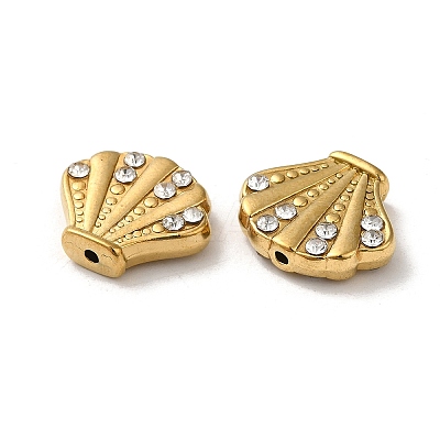 304 Stainless Steel Crystal Rhinestone Beads STAS-I203-03A-G-1