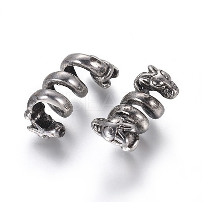 304 Stainless Steel Beads STAS-G204-45AS-1