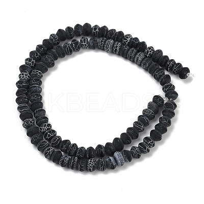 Natural Weathered Agate Beads Strands G-NH0047-A01-01-1
