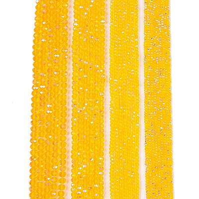 Electroplate Glass Beads Strands LS-EGLA-A044-T6mm-L05-1
