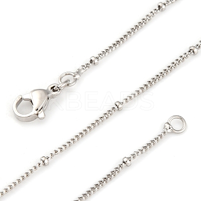 2mm Rack Plating Brass Satellite Chain Necklaces for Women Men MAK-L044-33P-1