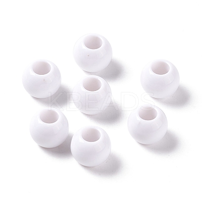 Opaque Acrylic European Beads OPDL-C002-11B-1
