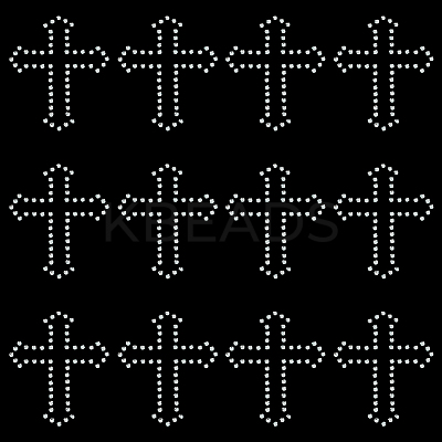 Glass Hotfix Crystal Rhinestone DIY-WH0349-327A-1