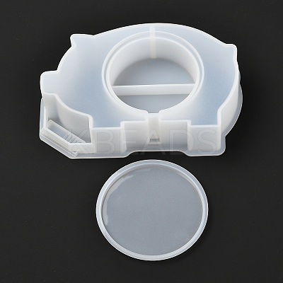 Pig Piggy Bank Silicone Molds DIY-L021-74C-1