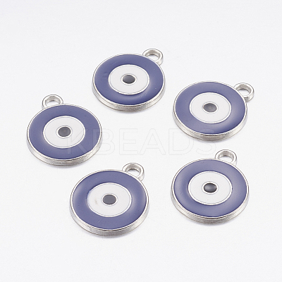 Zinc Alloy Enamel Pendants LS-ENAM-S001-3-1