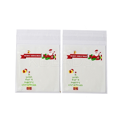 Christmas Theme Plastic Bakeware Bag OPP-Q004-05C-1