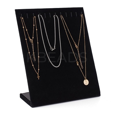 Velvet Necklace Displays NDIS-A001-5A-1