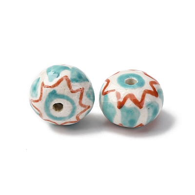 Handmade Porcelain Beads PORC-Q004-01E-1