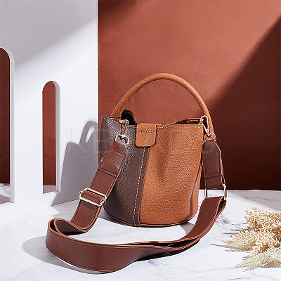Imitation Leather Adjustable Wide Bag Handles FIND-WH0126-323A-1