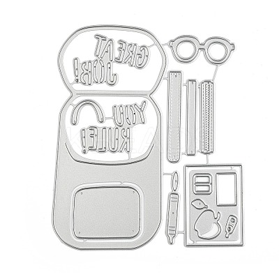 Carbon Steel Cutting Dies Stencils DIY-G029-22MP-1
