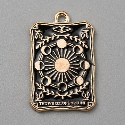 Alloy Enamel Pendants ENAM-WH0064-24I-1