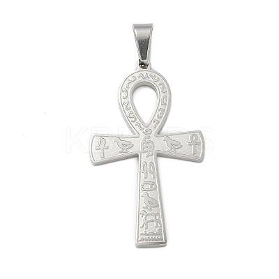 304 Stainless Steel Pendants STAS-G346-27P-1