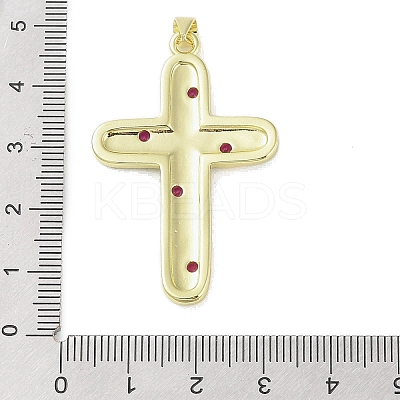 Real 18K Gold Plated Brass Enamel Pendants KK-A209-29G-1