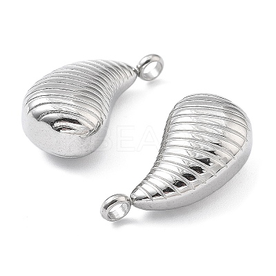 Anti-Tarnish 304 Stainless Steel Pendants STAS-L216-50P-1