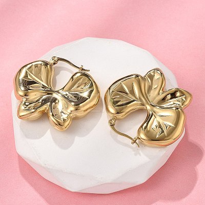 304 Stainless Steel Hoop Earrings EJEW-V016-11G-02-1
