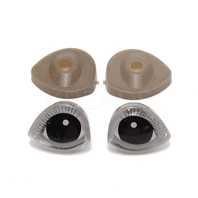 3D Plastic Doll Eyes and Eyes Washers Sets DIY-WH0264-11E-1