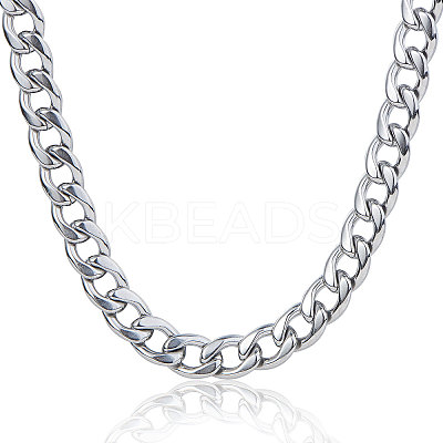 304 Stainless Steel Curb Chains CHS-CJ0001-14P-1