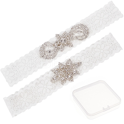 1 Set Lace Elastic Bridal Garters OCOR-GF0001-41-1