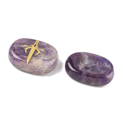 4Pcs 4 Styles Natural Amethyst Display Decorations G-F786-02C-01-1