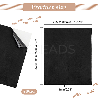 Self-adhesive Suede Fabric DIY-WH0308-413B-1