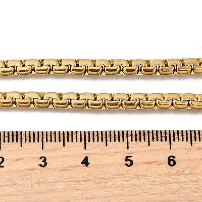 201 Stainless Steel Box Chain Necklaces for Men LS-STAS-V011-01A-G-1-1