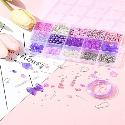 DIY Jewelry Set Making Findings Kits DIY-FS0008-57-1