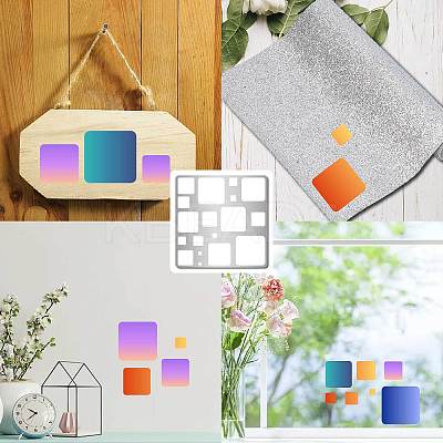 Stainless Steel Cutting Dies Stencils DIY-WH0238-165-1